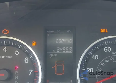 2007 Honda Cr-V Ex z USA, uszkodzony, nr VIN JHLRE48587C033758